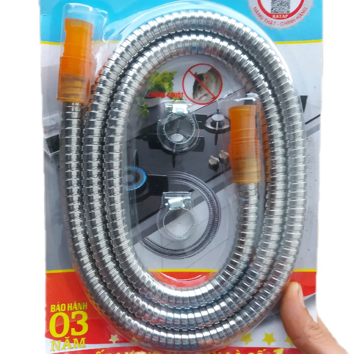 dây dẫn gas inox cao cấp chính hãng