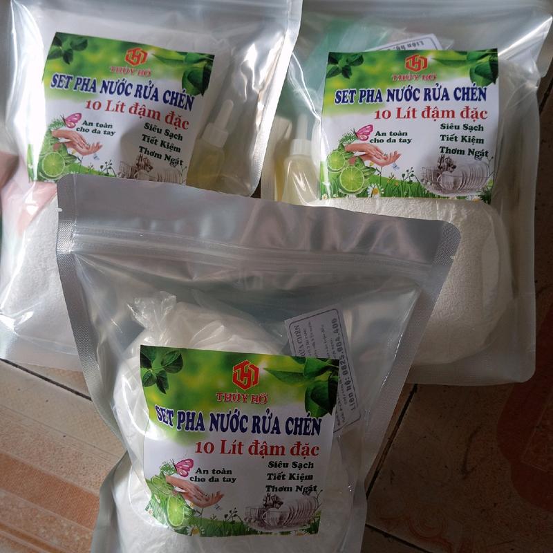 3set nước rửa chén 30lit huong chanh vàng