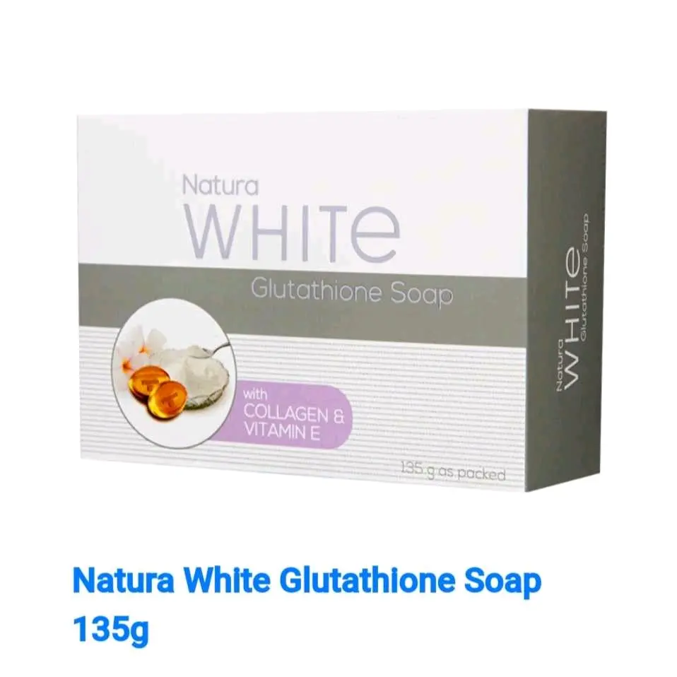 UNO Natura White Glutathione Soap with Collagen & Vitamin E (135g) 1pcs Body Care Body Wash Skin Repair Cleansing Cleanser Skin Care