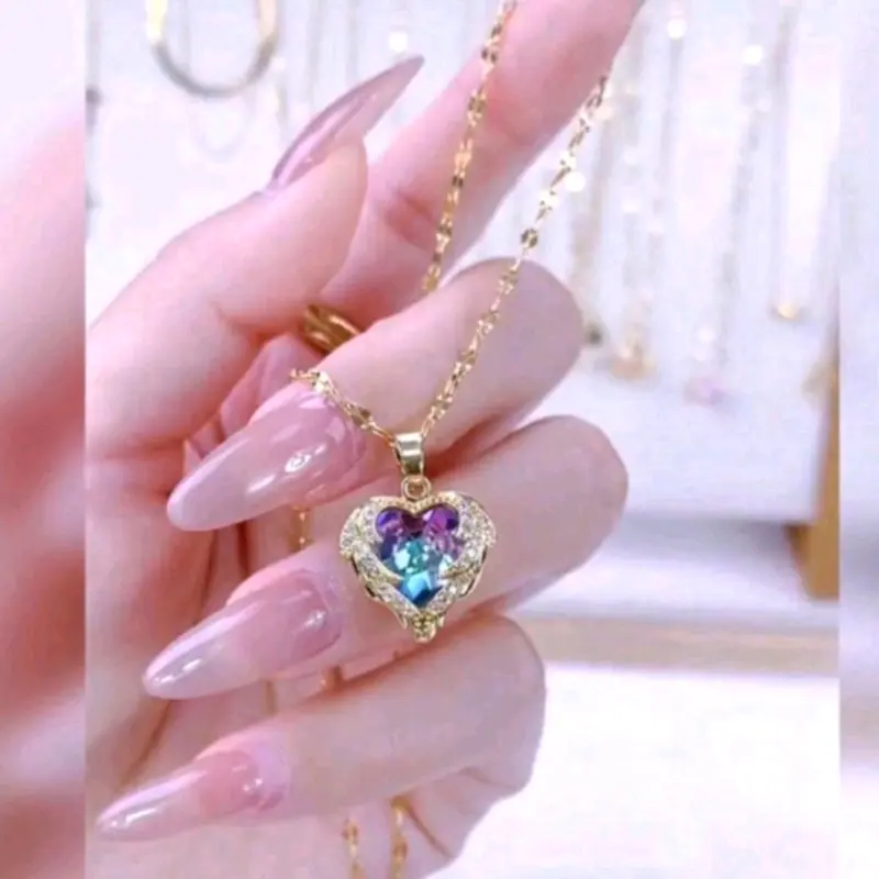 kalung Titanium wanita Anti Luntur 1