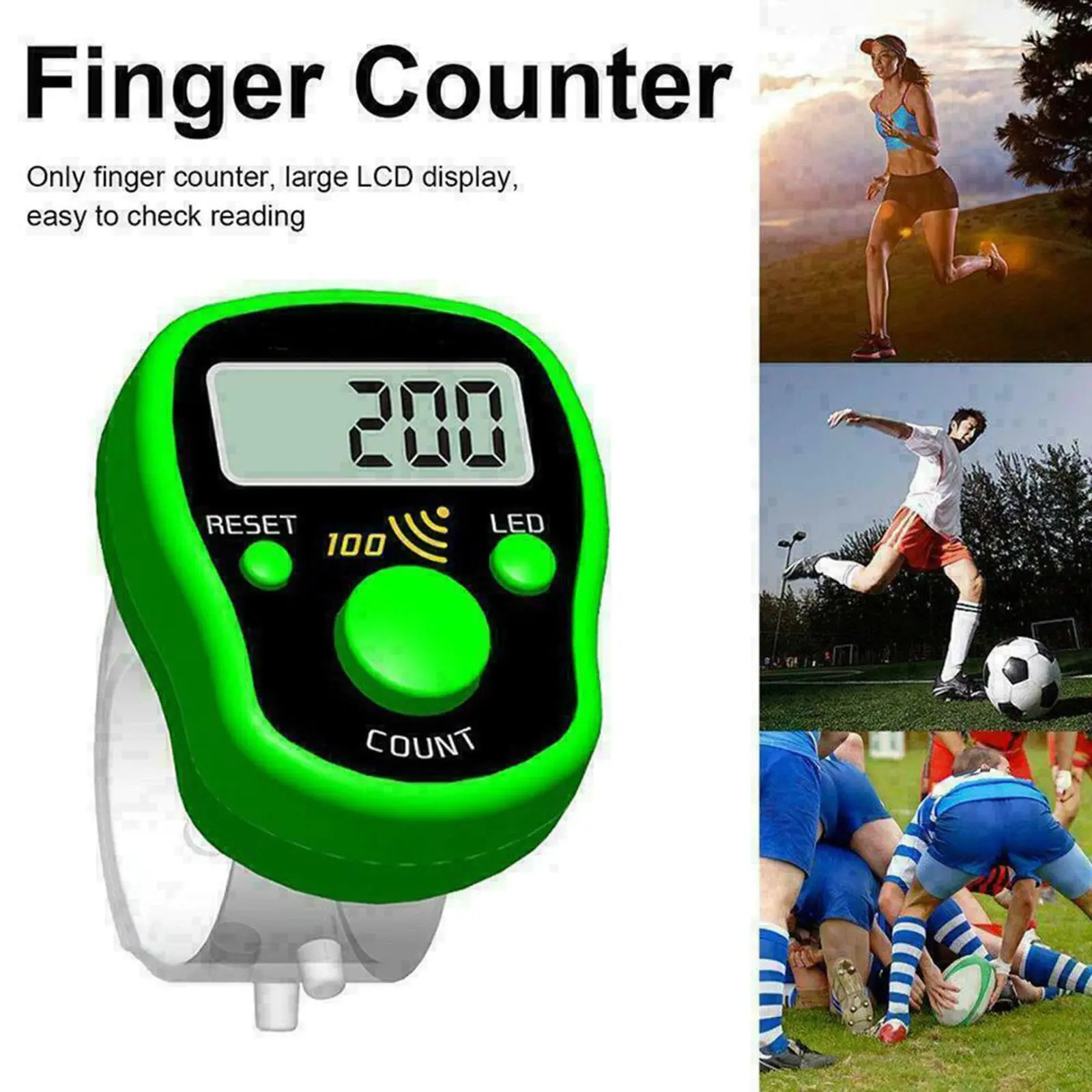 LCD Digital Electronic Screen for Counting Finger Numbers - TikTok Shop ...
