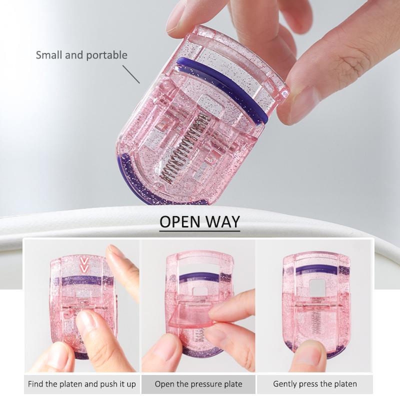 Dụng Cụ Dụng Cụ Uốn Mi Cầm Tay Phấn Lấp Lánh Dụng Cụ Dụng Cụ Uốn Mi Góc Rộng Dụng Cụ Dụng Cụ Uốn Mi Nửa Đầu Cho Người Mới Bắt Đầu 5