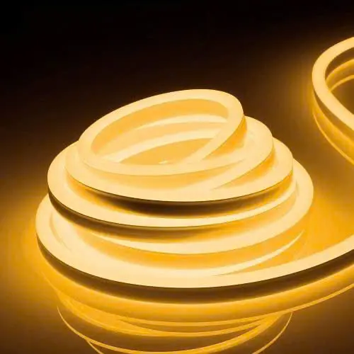 Combo 5M-10M Neon Dùng Điện 220V Kèm Nguồn Nhựa Silicon Chống Nước Dùng Trang Trí Trong Nhà Hoặc Ngoài Trời 4