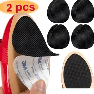 APEN 2pcs Outsole Sepatu Hak Tinggi Anti Slip Licin Insole High Heels Bantalan Protector Rubber Pads