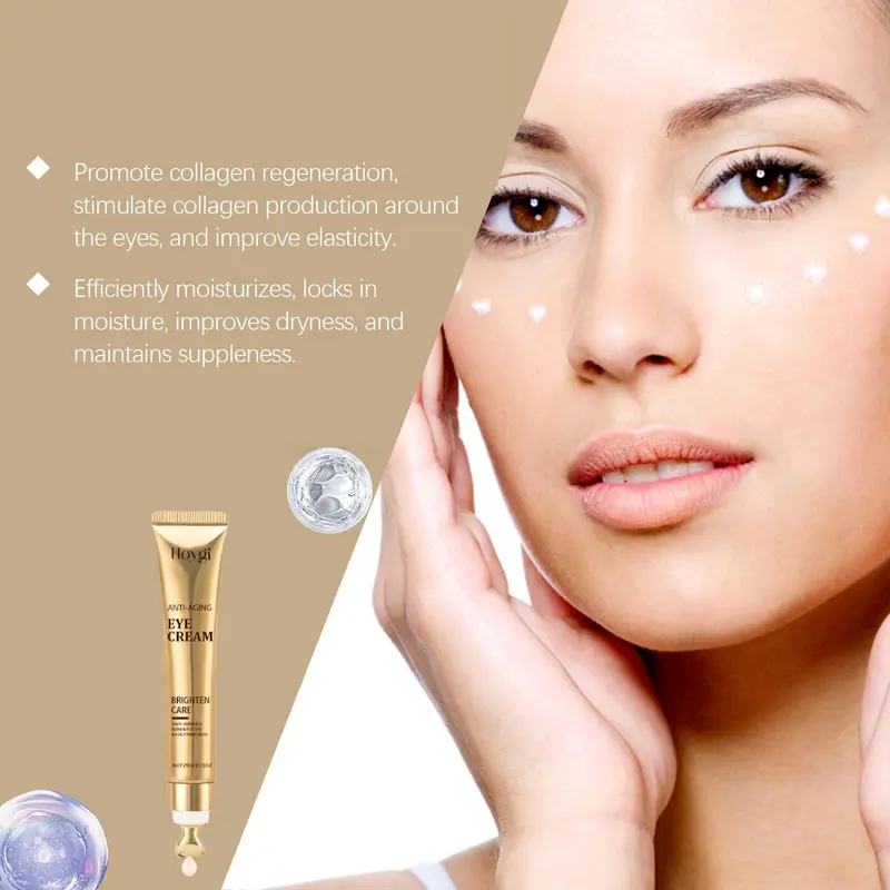 Brightening Eye Cream, 3 Boxes Moisturizing Eye Cream, Lifting and Firming Eye Care Product, Eye Care Product for Women & Men 5