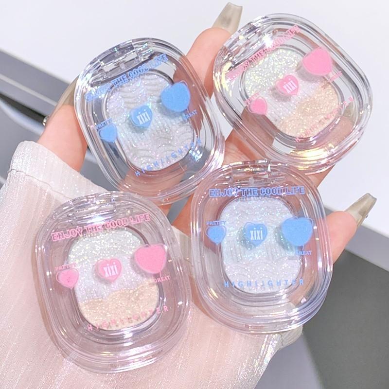  XIXI Nhũ mắt Highlight Xixi Glass Fantasy Tower Cầu Vồng Nhũ Sáng Lấp Lánh Tạo Hiệu Ứng Bling XIXI D-671 Makeup Douyin Trang Điểm Eyeshadow Cosmetic Nữ Mỹ Phẩm 