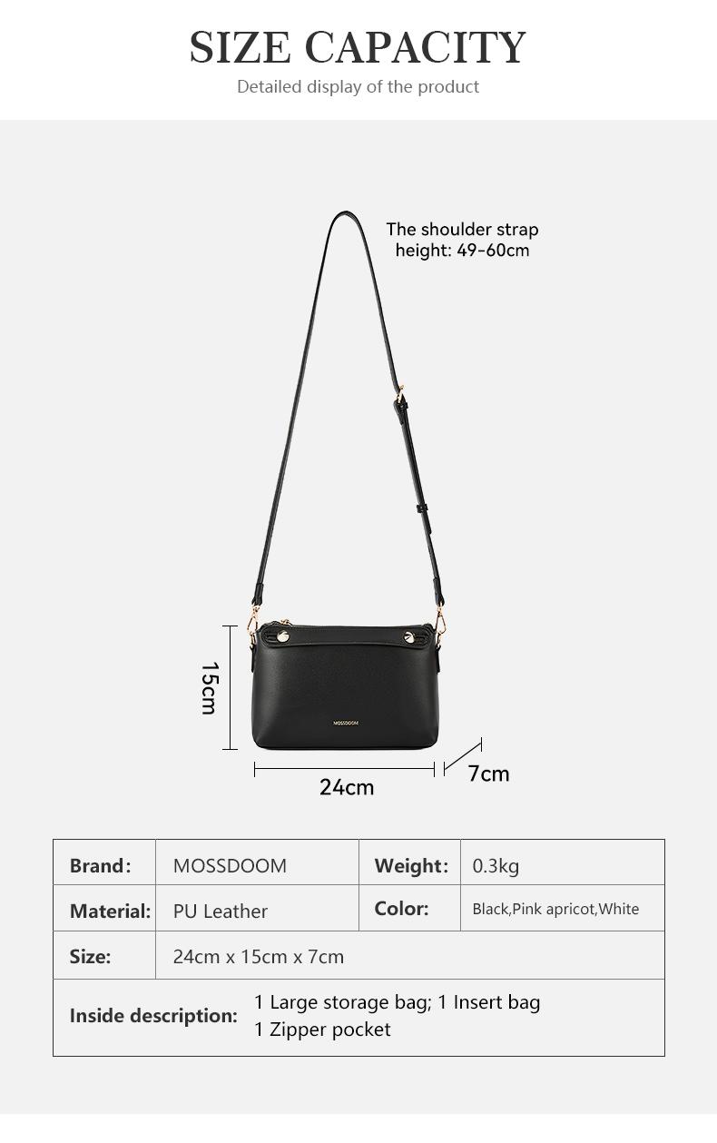 Product Introduction of MOSSDOOM Tas Wanita Jenye Tas Selempang Wanita 21
