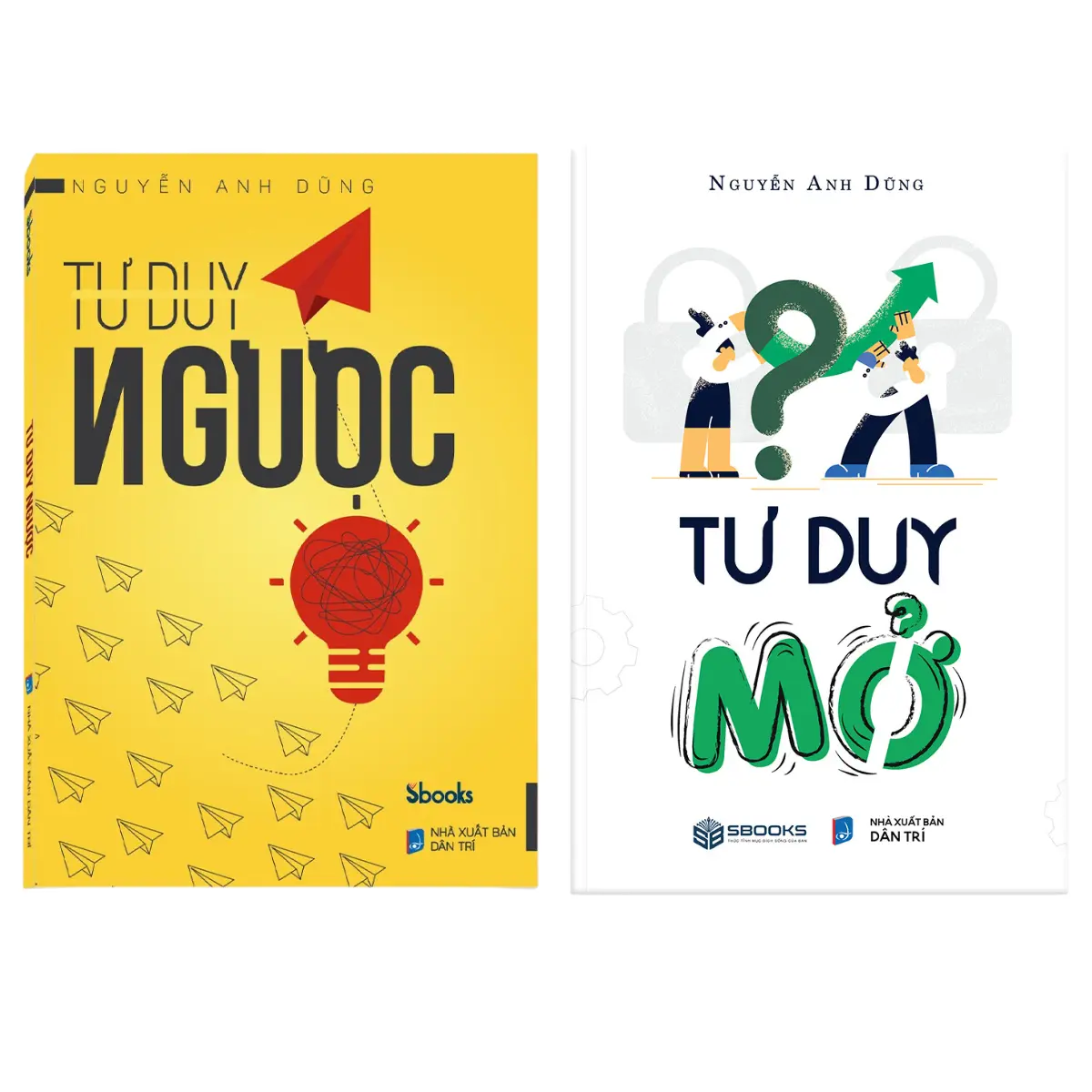 Sách Combo 2 Cuốn : Tư Duy Ngược + Tư Duy Mở (Nguyễn Anh Dũng) - SBOOKS