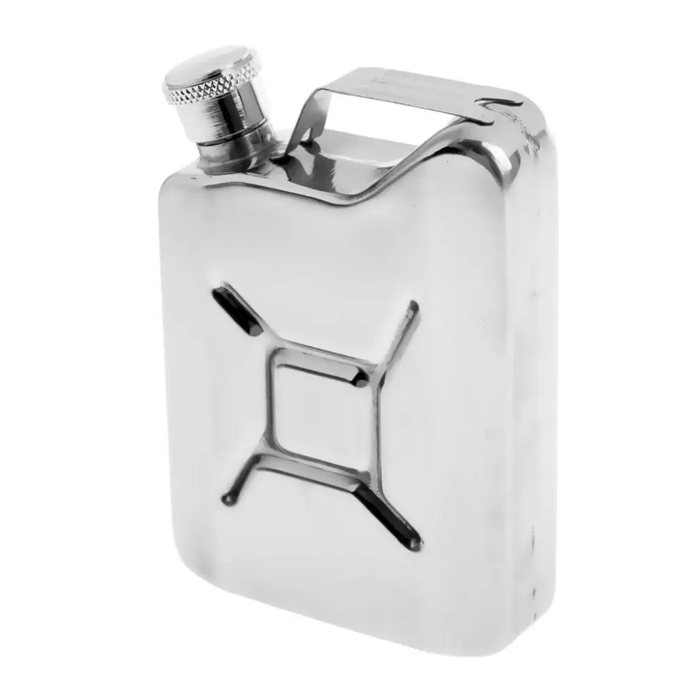Portable 177ml/6oz Stainless Steel Hip Resistance Travel