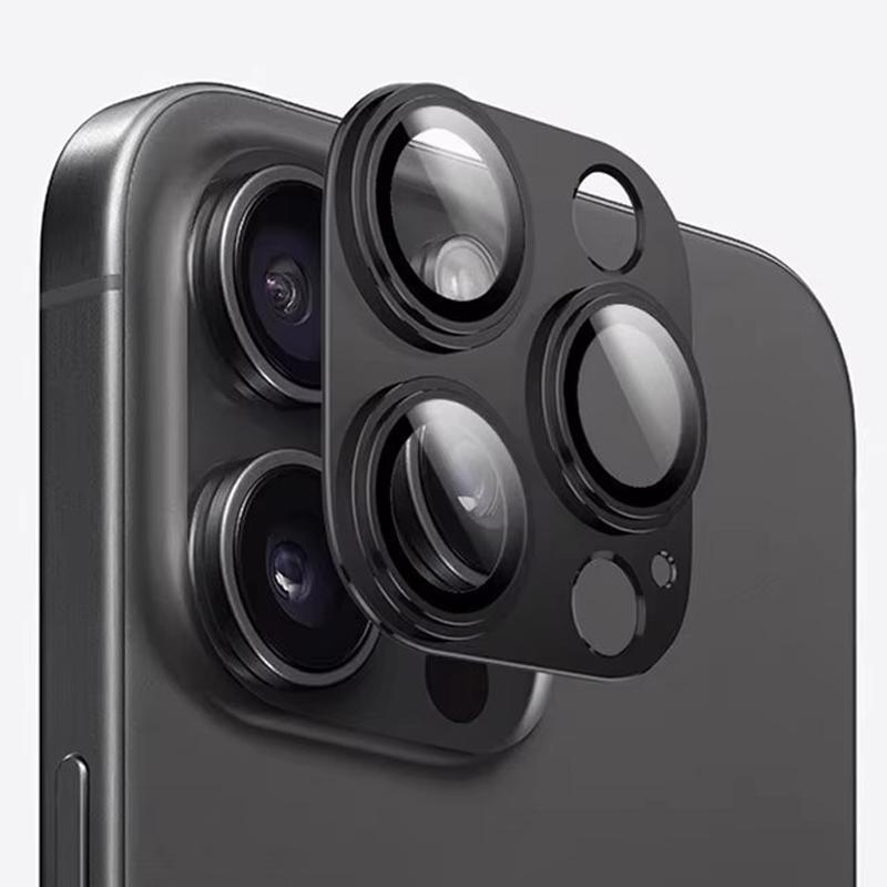 Product Introduction of Tempered Glass Phone Lens Protector, Full Coverage Lens Protective Film, Phone Accessories Compatible with iPhone 16 Pro Max 5