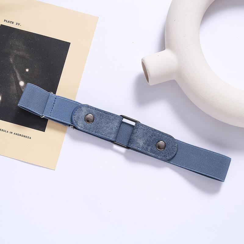 Product Introduction of Lazy invisible seamless and versatile elastic jeans women's non perforated waist belt 3