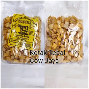 500 gr Krupuk Rambak Kulit Sapi SUPER (Kotak Tebal) Kerupuk Food Snacks Krecek