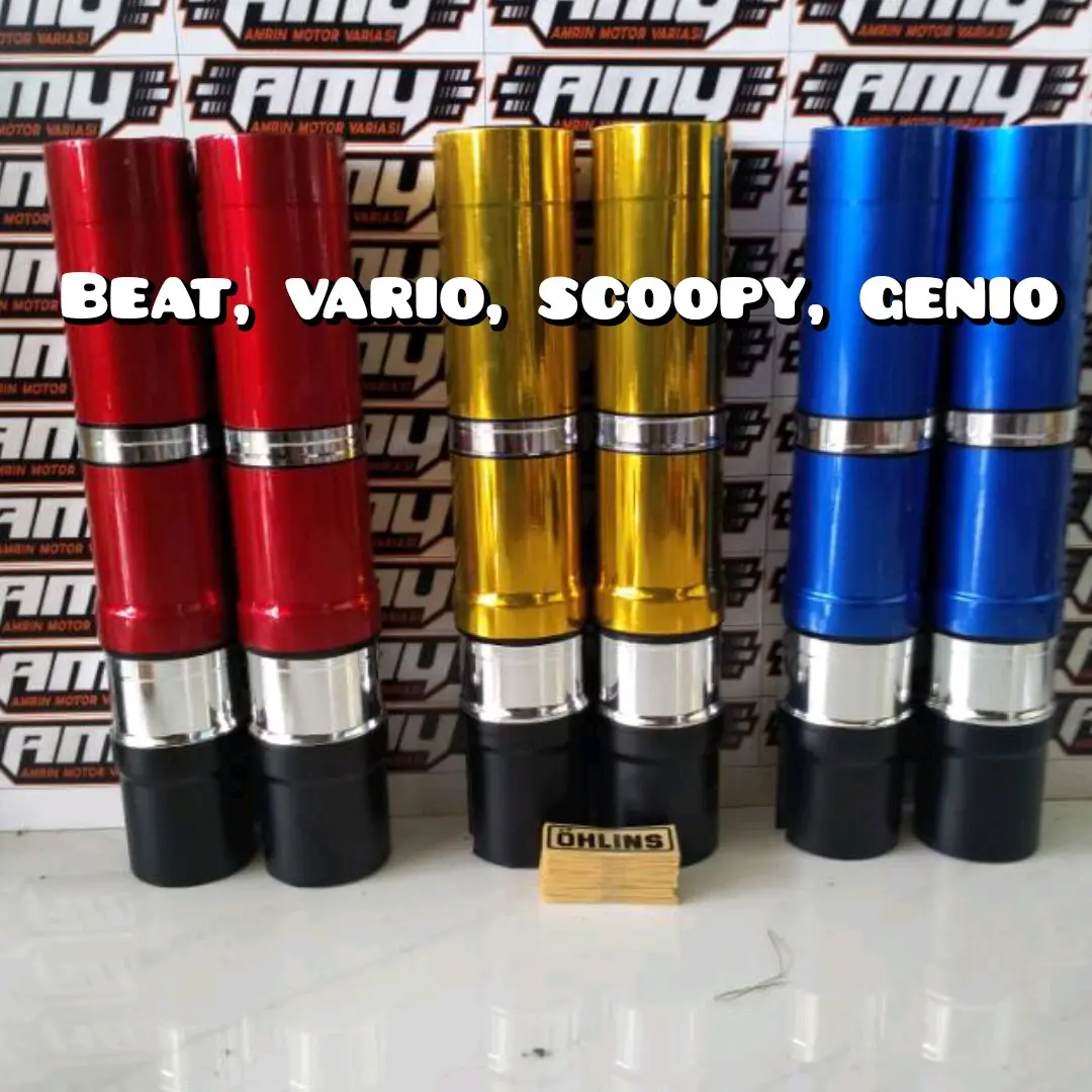 cover shock / pelindung shockbreaker depan beat all series (no karbu), vario 110cc, 125cc, 150cc scoopy, genio