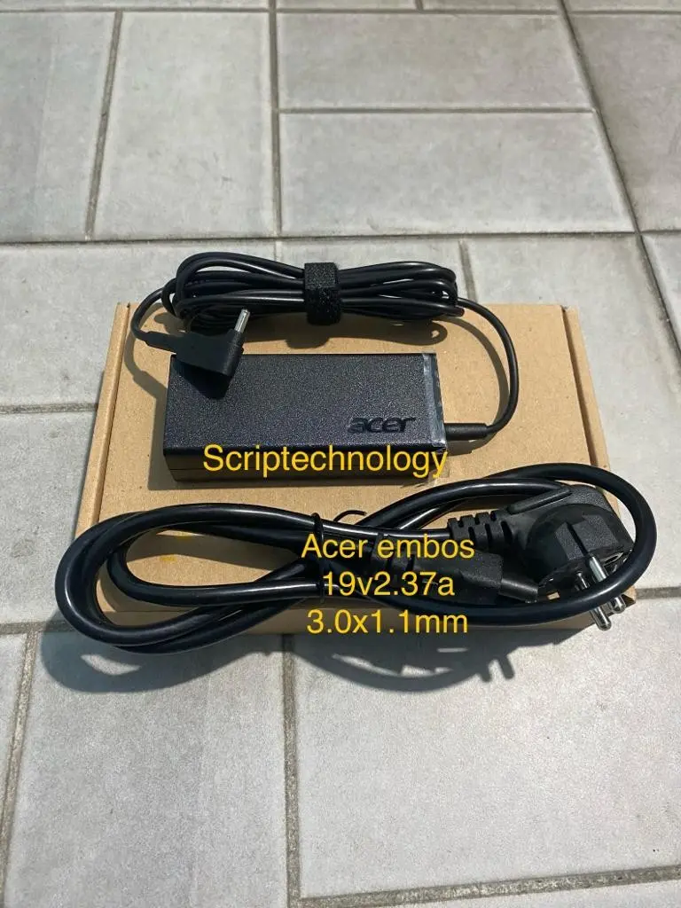 Adaptor Charger Laptop Acer Aspire 5 A514-54 19V 2.37A 45W 3.0*1.1mm