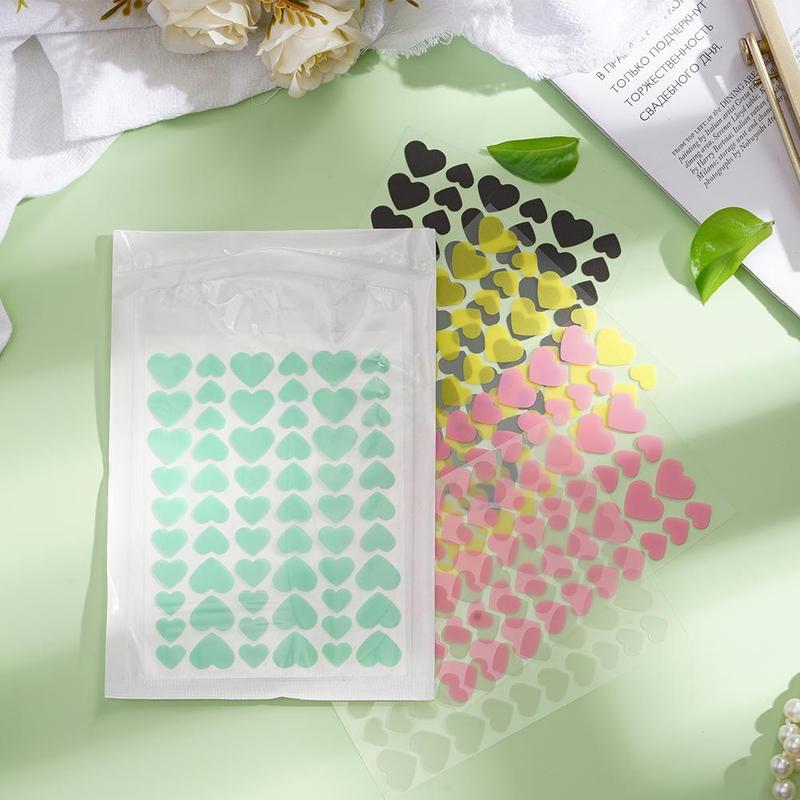 Product Introduction of 60pcs/pack Acne Patch PE Colorful Heart Shape Acne Patch Invisible Concealer Waterproof Acne Patch 31