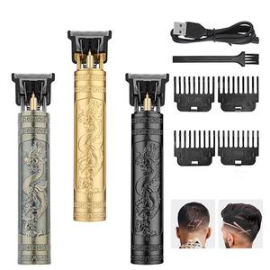 Vintage Electric Hair Trimmer Kit, 1 Set Rechargeable Hair Clipper with Limited Combs, Professional Hair Grooming Tool, Girls Birthday Gift, Christmas, Fall, Winter Gift, Gift