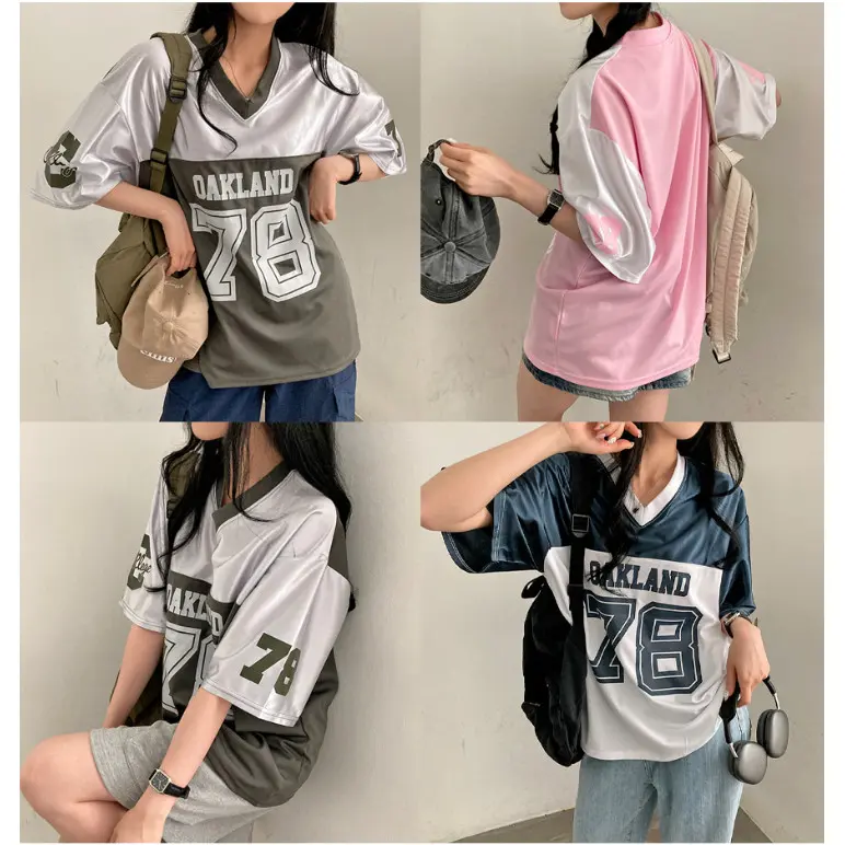 Free Custom Name and Number Notice Glossy Football Full Sublimation Printed Jersey Loose Fitting T-shirt