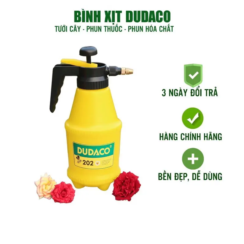 Bình xịt tưới cây phun sương DUDACO phun sương