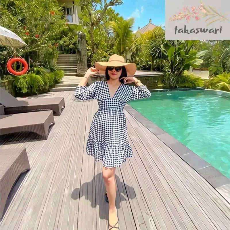DRESS PRILY || FASHION WANITA || BAJU DRESS WANITA BALI MURAH