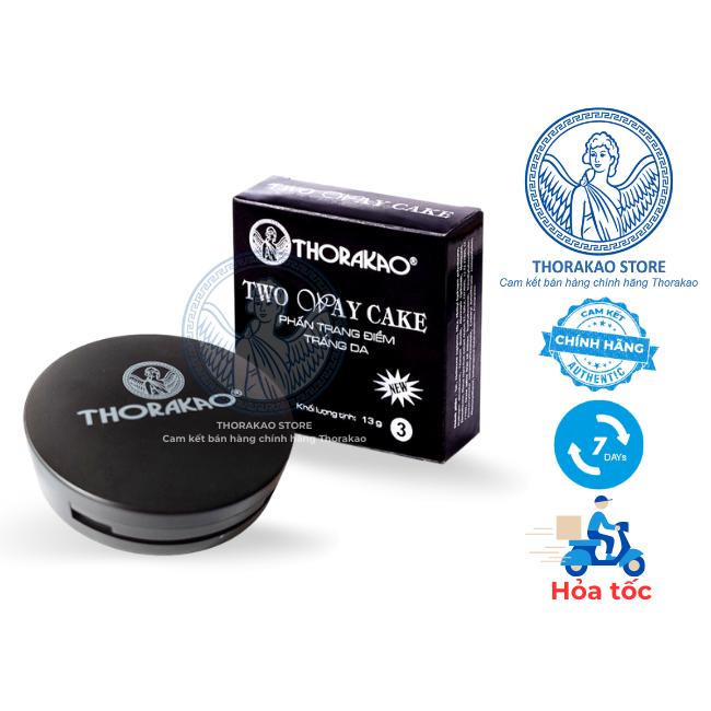 Phấn Trang Điểm Trắng Da 13g Thorakao phấn phủ nhũ kim tuyến phù hợp dự tiệc, lễ hội - Thorakao Store.