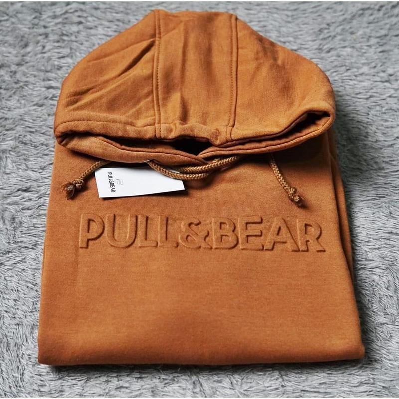 Hoodie distro Bahan fleece Tebal lembut | Hoodie Pull And Bear | Sweater Hoodie Embos | Hoodie distro Printing Pria 1