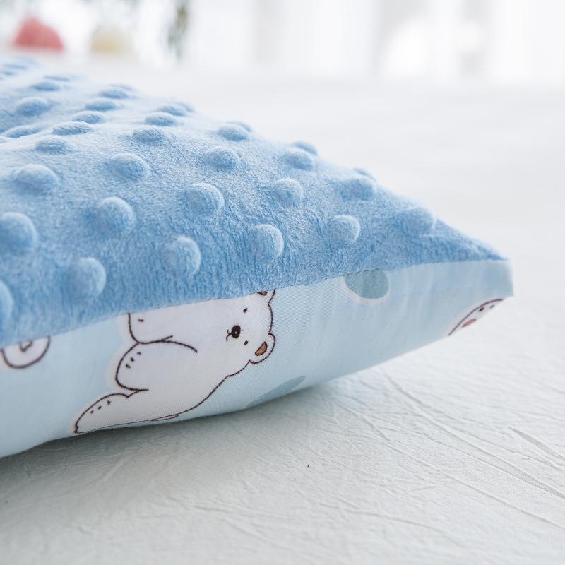 Product Introduction of Children's Bubble Sleep Head Support Cotton Pillow Velvet Fabric 0-6 Year Old Head Fixator 6