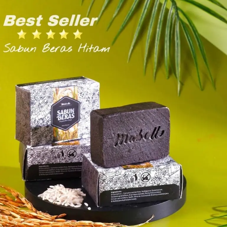 Mabello Sabun Beras Hitam
