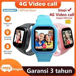 Imo Anti Air Jam tangan anak untuk telepon 2 arah anak Gps Digital Smartwatch anak Waterproof Kids Smart Watch