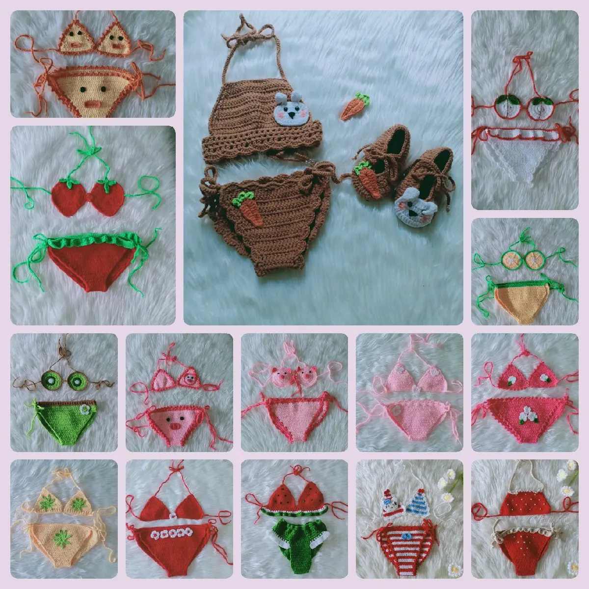 bikini len móc tay cho bé (hình sp shop tự chụp)