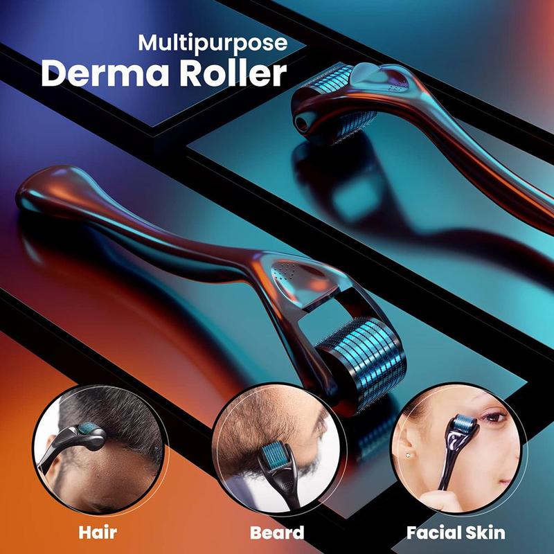 0.25mm Micro Needle Roller, Facial Skin Care Roller, Professional Skin Care Tool for Home & Salon Use, Facial Skin Care Tool 7