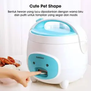 RICE COOKER SAMONO 2 LITER SW-RCW11 PENANAK NASI MASAK DAN KUKUS OTOMATIS