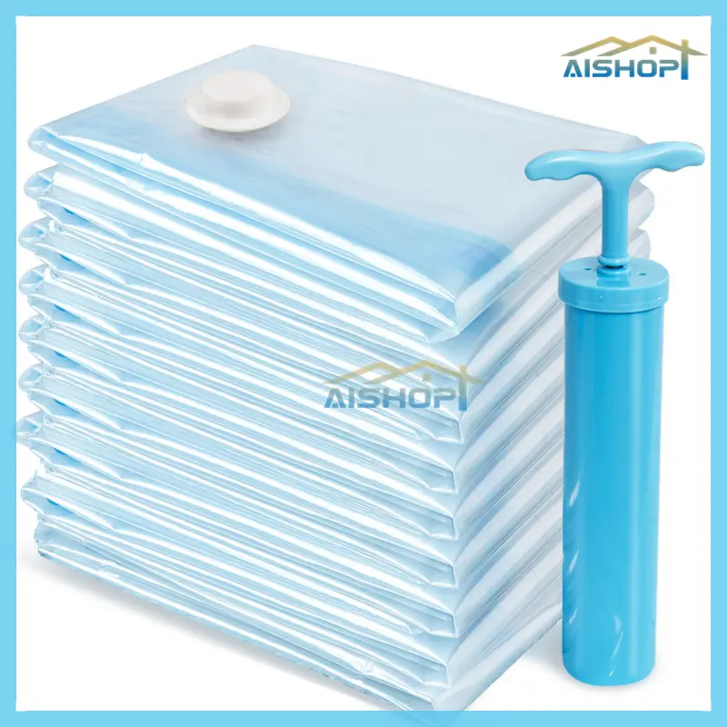 [SG Stock]Vacuum Storage Bags Travel Compression Storage Bag Reusable Space Saver
