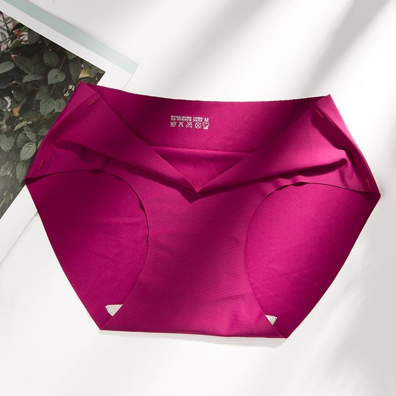 ᵖGˡiͣʸrl Celana Dalam CD Seamless Tanpa Jahitan Mulus Model Polos 1086 Fit Katun Wanita  Waist 4