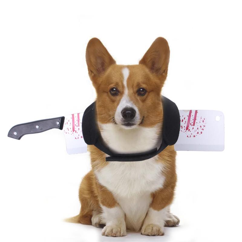 Dog Apparel Breathable Dog Clothes Halloween-Bloody Themed Pet Cosplay Clothing Party Supplies 0