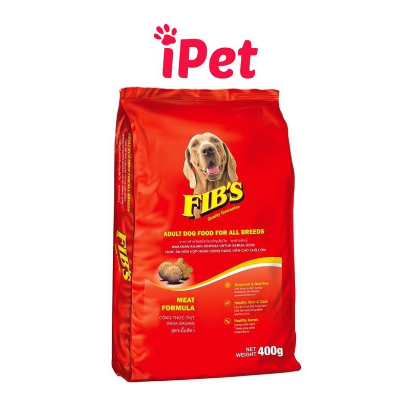 Thức Ăn Hạt Khô Ganador FIB'S Đồ Ăn Cho Chó Con, Chó Lớn 400g - iPet Shop