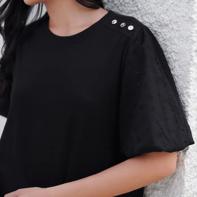 Momelca Wika Daily Dress - Gaun Basic Nyaman Casual Katun Untuk Wanita 5