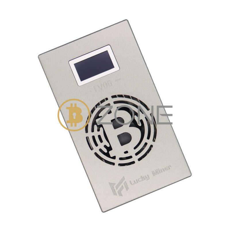 Product Introduction of Ready To Ship Lucky 06 V6 500GH s 15W Consumption Bitcoin MIner Solo Lottery Miner With Power Supply 24