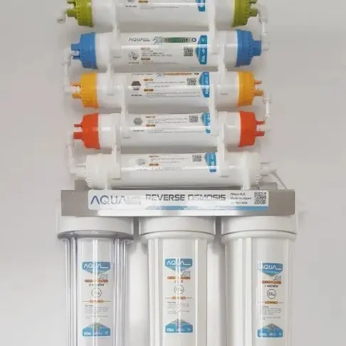 Bộ lọc nano aquasumo  8 cấp, không dùng điện, không nước thải, ly organic, vòi, lõi, van cấp, dây đầy đủ 0
