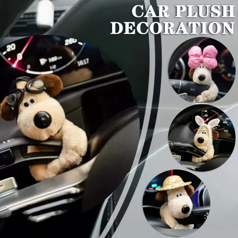 Mobil/Sepeda Motor Stir Mobil Ornamen Lucu Aksesoris Interior Mobil Puppy Car Dekorasi Mobil Aksesoris Dekorasi Interior Mobil Kursi