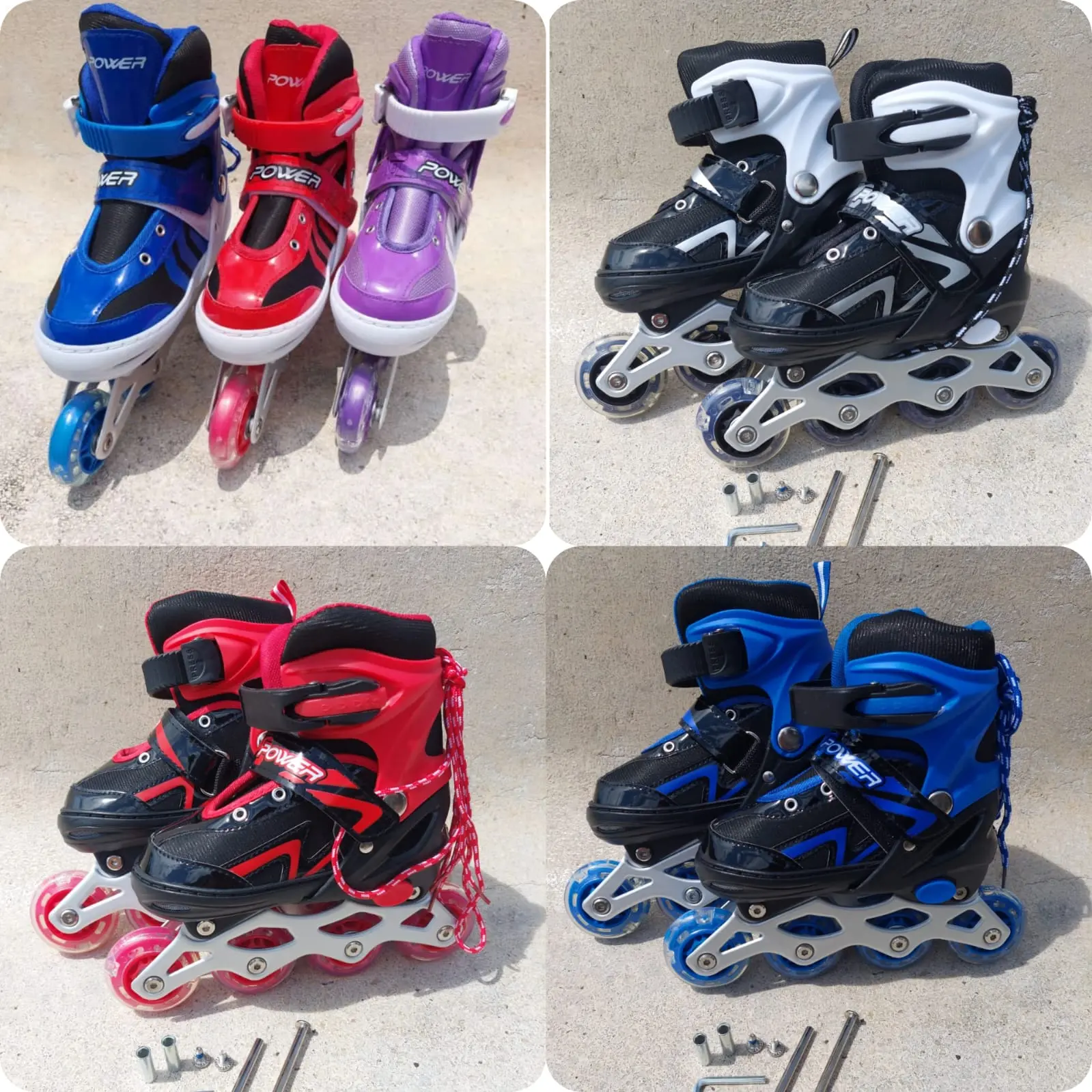 Sepatu Roda Anak Anak Model Bajaj Model Inline Model Mobil Sepatu ...