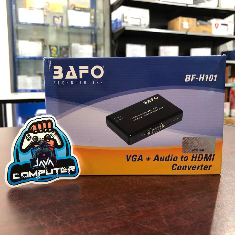 BAFO Converter VGA to HDMI With Adaptor (BF-H101) 0