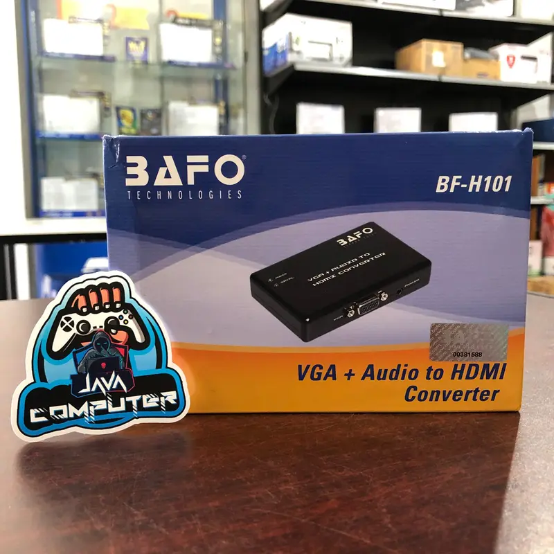 BAFO Converter VGA to HDMI With Adaptor (BF-H101) 0