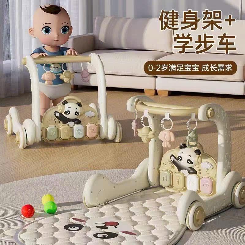 Thảm nhạc cho bé sơ sinh kiêm xe tập đi 3IN1, đồ chơi cho trẻ 0-12 tháng tuổi…