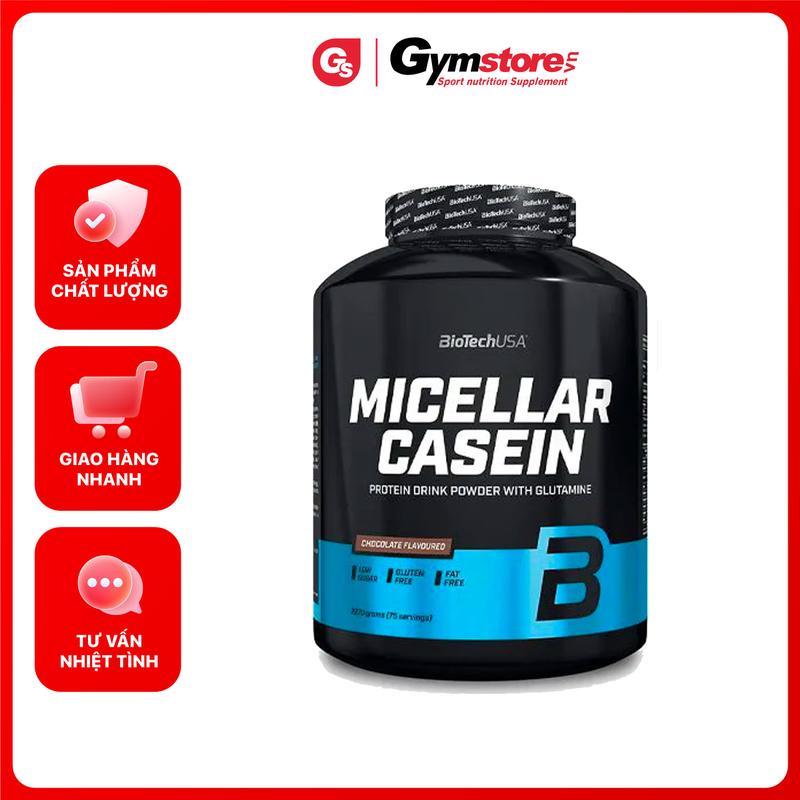 Bột BiotechUSA Micellar Casein 2270 gram (75 Servings)