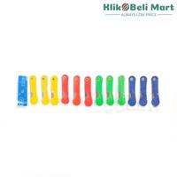 Gambar [KBM] Alat Pemotong Cutter Mini (Isi 12 Pcs) Renteng Safety Cutter Lipat Mini dari Klik Beli Mart Kota Tangerang 1 Tokopedia