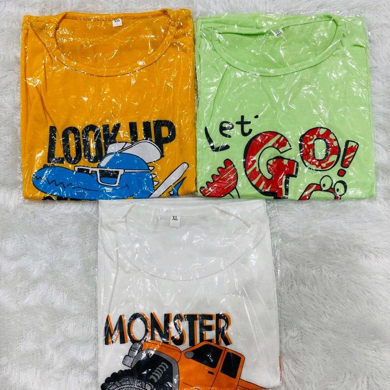 kaos anak-anak cewek cowok paket hemat 3 pcs 1