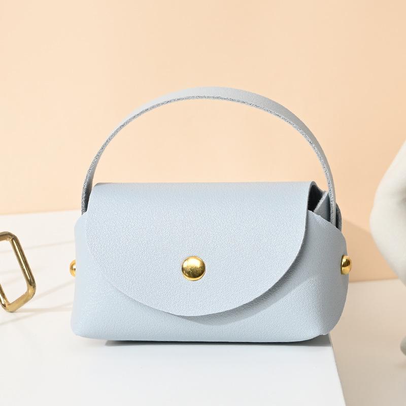 Product Introduction of Xiaohongshu Same Style Wedding Wedding Candy Bag Leather Buggy Bag Small Size Table Sugar Handbag Wedding Gift 6