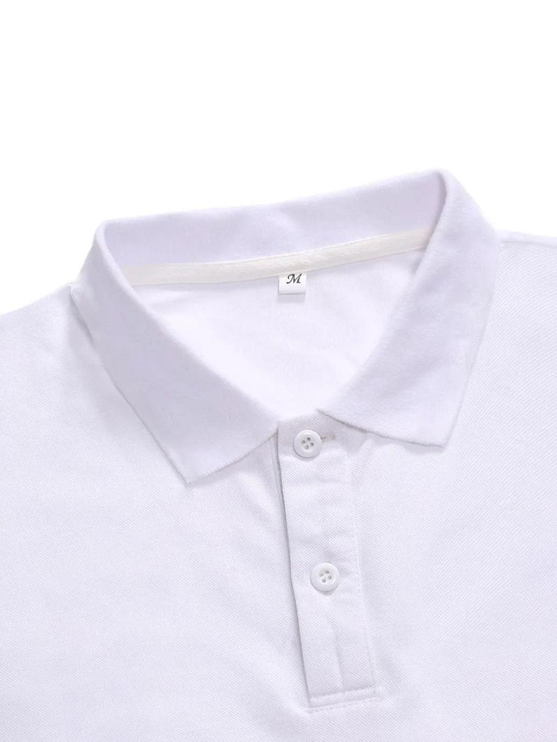 Product Introduction of Men's Regular Fit Polo Shirt, Casual Short Sleeve Collar Top for Summer, Fashion Men's Clothes for Daily Wear 8