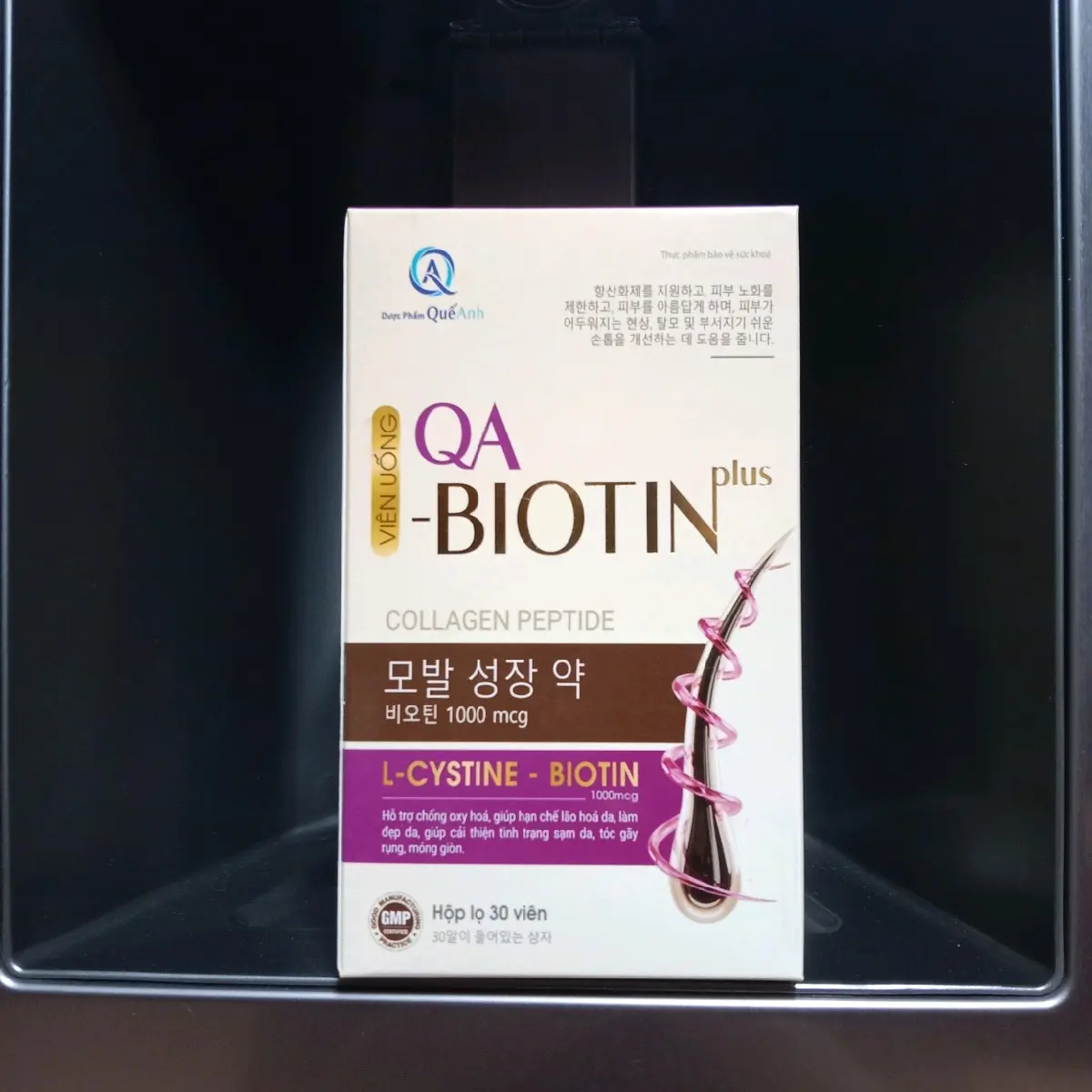 Viên uống Biotin chăm sóc tóc và móng, hỗ trợ bổ huyết và giảm gãy rụng tóc - Women, Nữ