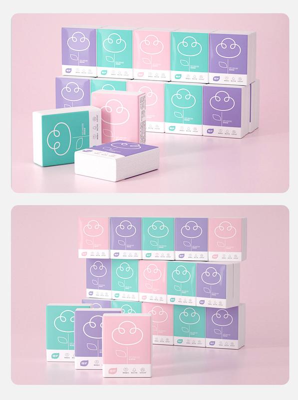 Product Introduction of Mini Portable Handkerchief Napkin Dinner Kitchen Outdoor Disposable Toilet Paper Small Pack 3 Ply Facial Tissue Paper 11